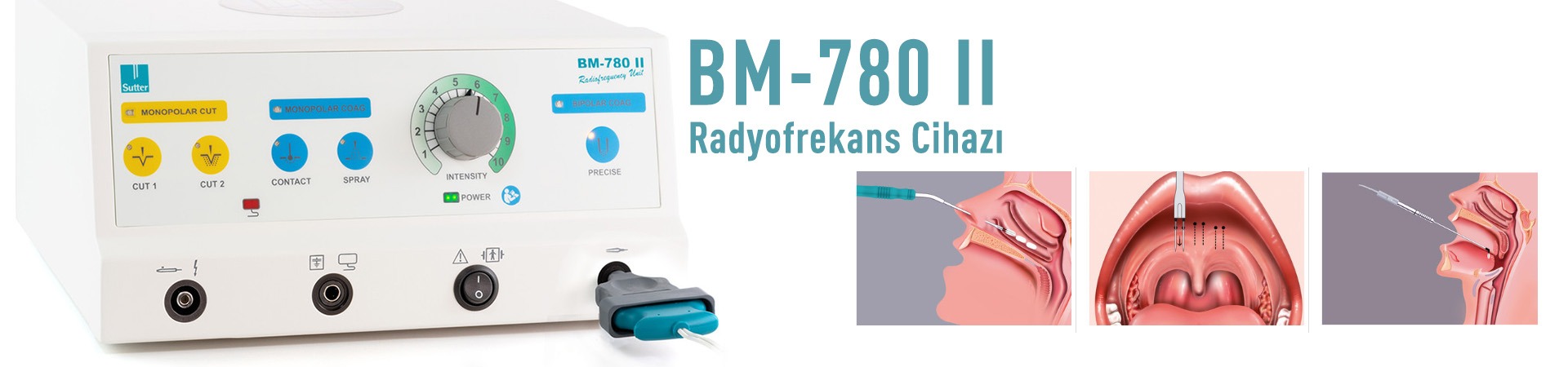 BM780-II Radyofrekans Cihazı 1.2 Mhz